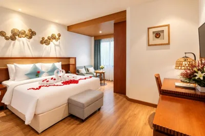 Premium-Deluxe-Doppelzimmer - Afternoon Tea — A&EM Art Hotel